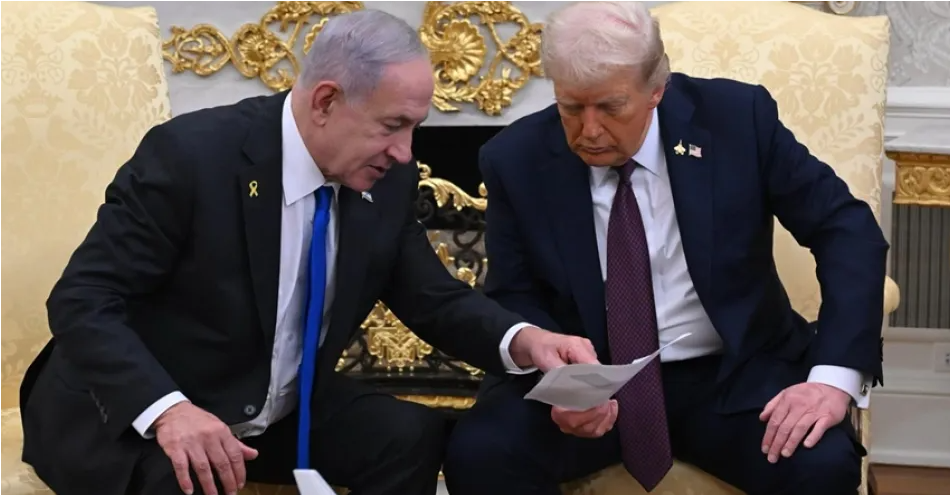 نتنياهو وترامب يناقشان ملف إيران خلال لقاء في البيت الأبيض