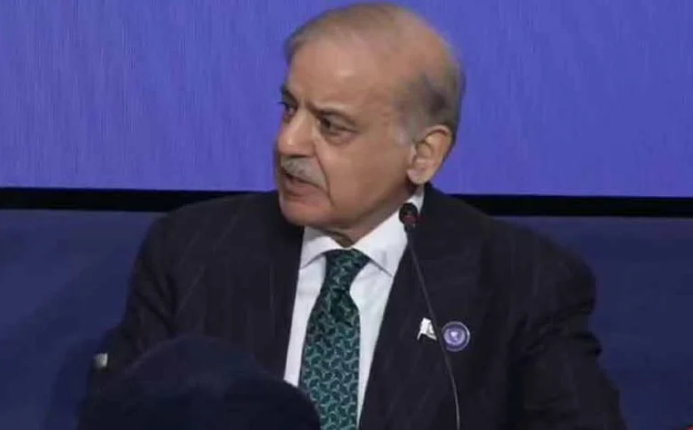 شهباز شريف خلال مشاركته في مجلس السلام بواشنطن