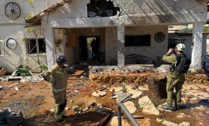 صواريخ إيران على إسرائيل دمار في عراد