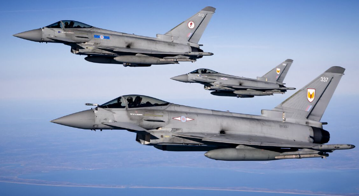 بريطانيا وتركيا توقعان اتفاقا بمليارات الاسترليني مع طائرات تايفون المقاتلة