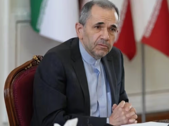 نائب وزير الخارجية الإيراني خلال مقابلة صحفية في سياق نفي استهداف منشأة نفط سعودية