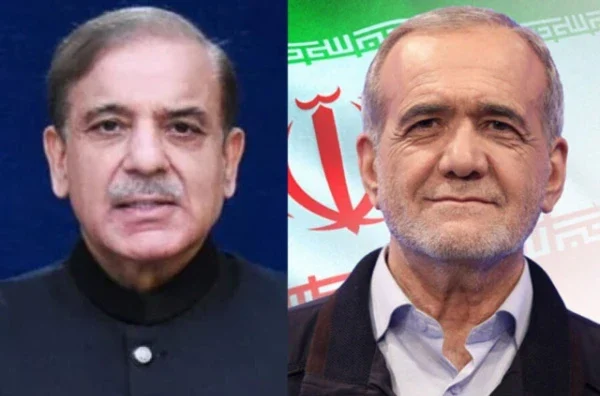 رئيس وزراء باكستان في حديث مفصّل مع الرئيس الإيراني، أدان العدوان الإسرائيلي وأعرب عن تضامنه مع الجرحى والمتضررين. كما وضع إيران في صورة اتصالات باكستان مع الولايات المتحدة والدول الخليجية لخفض التوتر وضمان الاستقرار في المنطقة