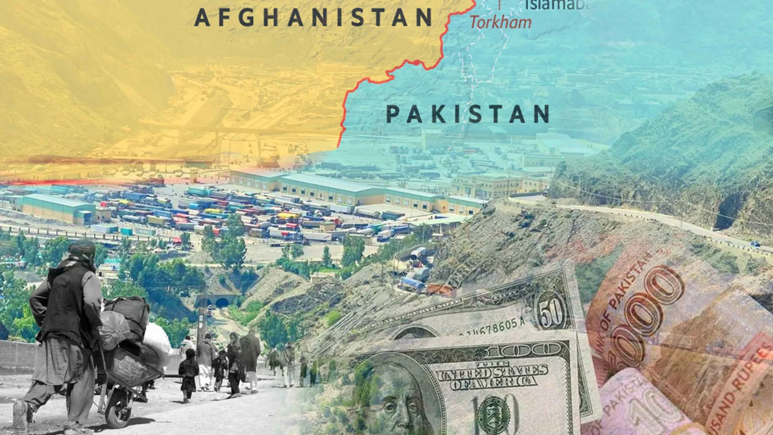 التجارة عبر حدود باكستان أفغانستان وتأثيرها على الاقتصاد الإقليمي