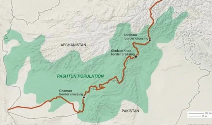 خط حدود باكستان أفغانستان ودعوات للاعتراف به دوليا