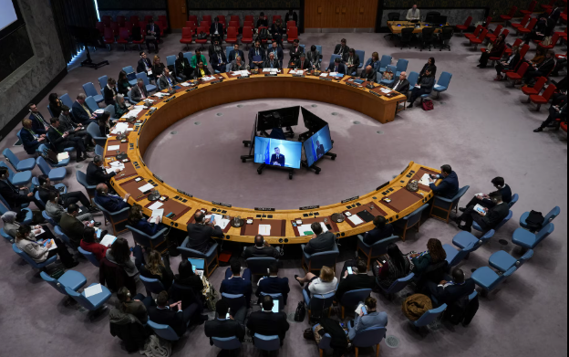 الفيتو الروسي الصيني بشأن مضيق هرمز داخل مجلس الأمن