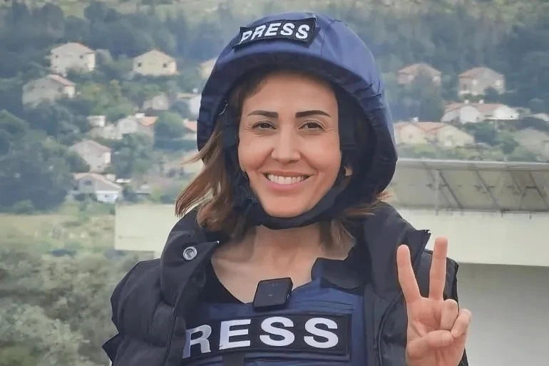 استشهاد الصحفية آمال خليل في غارة إسرائيلية جنوب لبنان