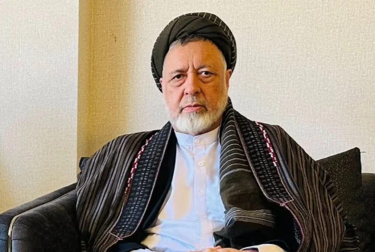الزعيم الأفغاني محمد محقق خلال حديثه عن أوضاع الشيعة والأقليات في أفغانستان