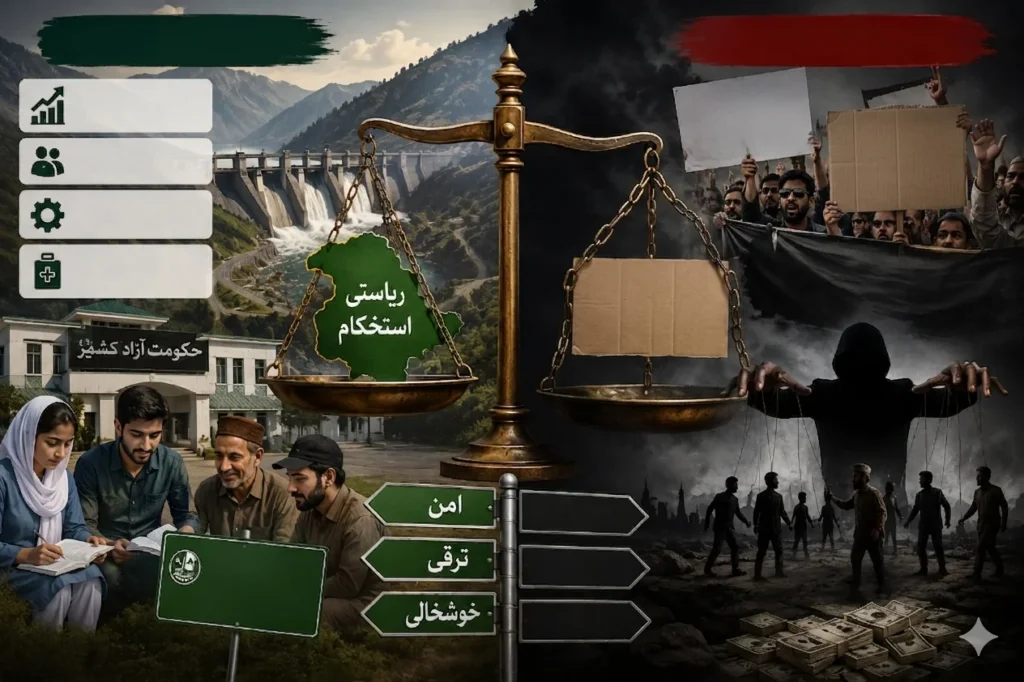 تواجه كشمير الحرة منعطفا خطيرا جراء تحركات قيادة اللجنة المشتركة للعمل الشعبي واستهداف الاستقرار والوحدة كشميريا والموقف الاستراتيجي مع باكستان