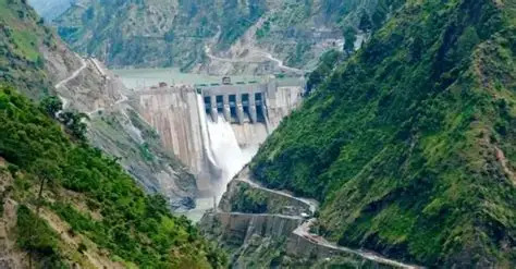 صورة من الأرشيف توضح تدفقات المياه الجارية في حوض نهر السند والتي تنظمها الاتفاقيات الدولية المشتركة لضمان الأمن المائي والزراعي في المنطقة
