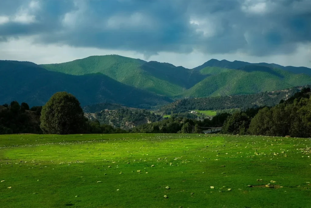 مناظر طبيعية في جنوب وزيرستان بباكستان