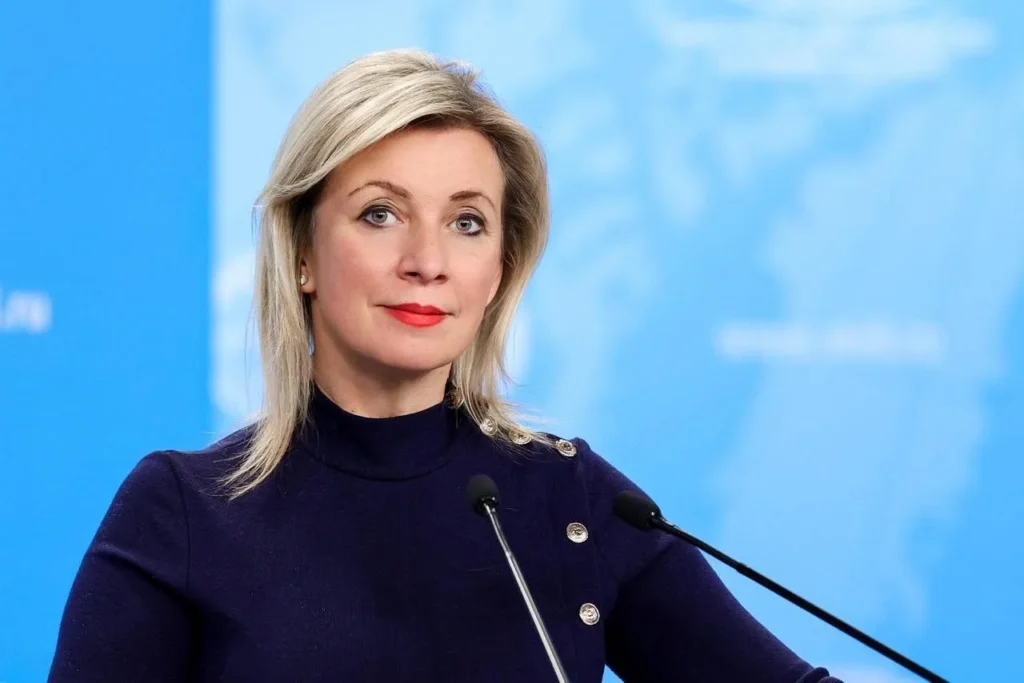 ماريا زاخاروفا المتحدثة باسم وزارة الخارجية الروسية Russian Foreign Ministry Spokesperson