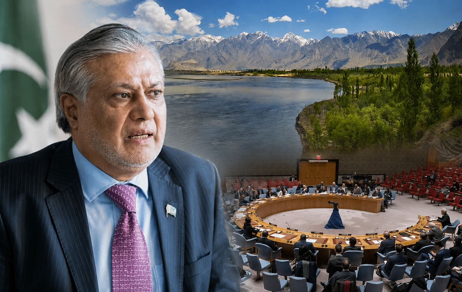 إسحاق دار ومعاهدة مياه السند أمام مجلس الأمن Indus Waters Treaty UN Security Council