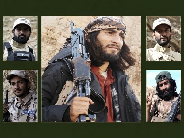 عناصر مسلحة من جماعة متشددة في أفغانستان Armed Militants in Afghanistan