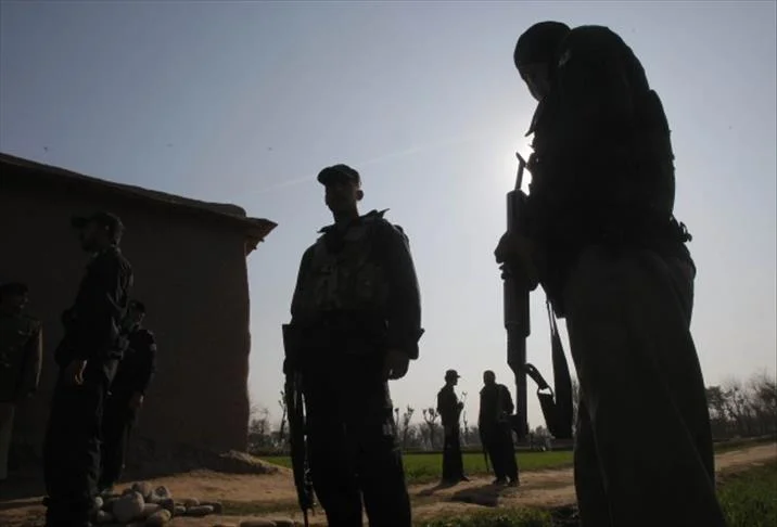 Pakistan Security Forces قوات أمن باكستانية خلال انتشار ميداني في منطقة حدودية