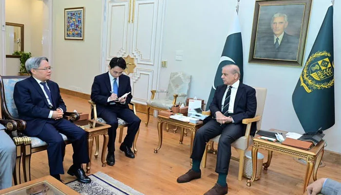 شهباز شريف يستقبل السفير الصيني | Shehbaz Sharif Meets Chinese Ambassador