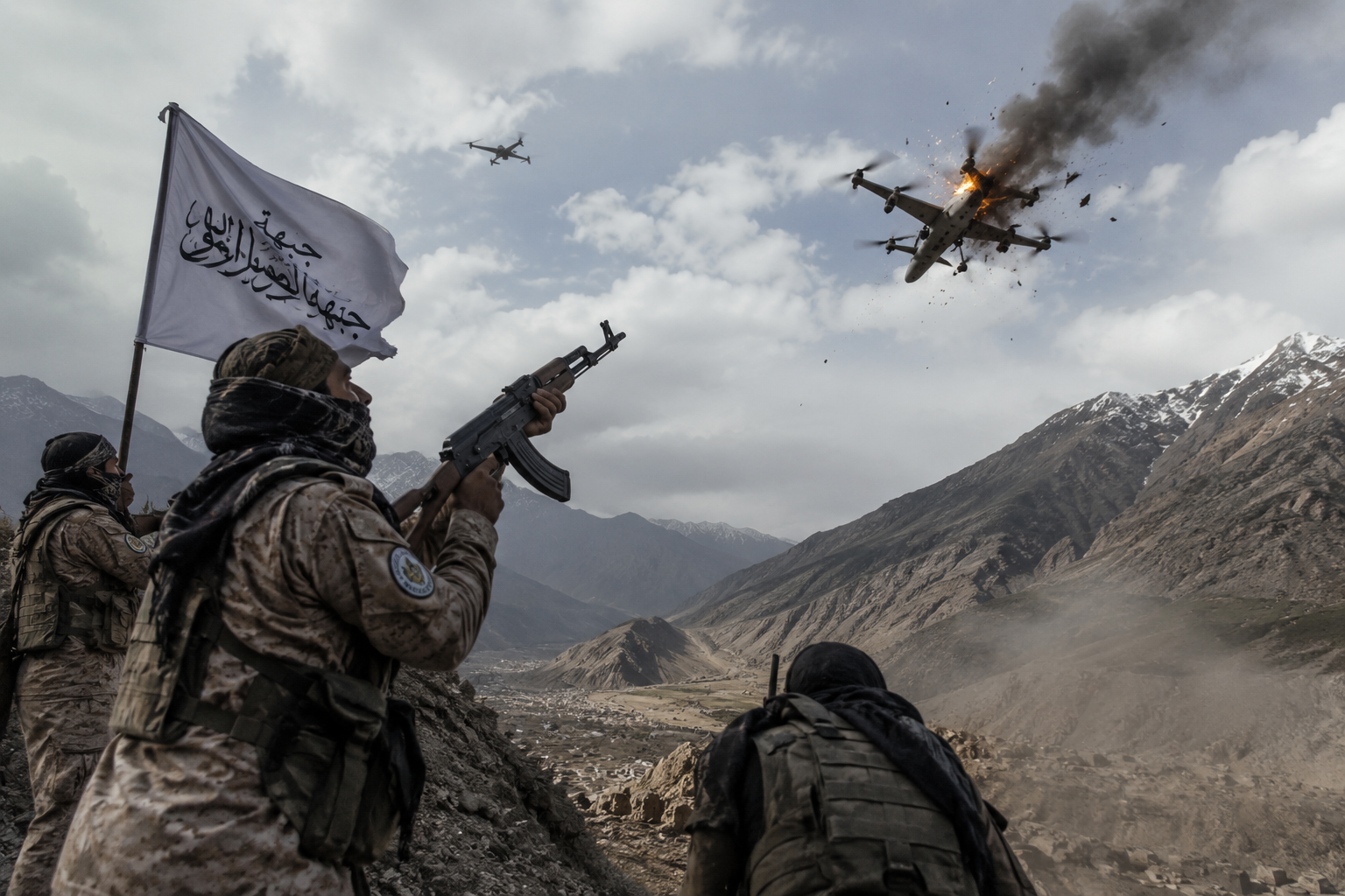 إسقاط طائرتين مسيرتين في بدخشان | Drones Shot Down in Badakhshan