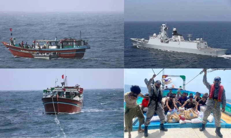 البحرية الباكستانية في مهمة إنقاذ | Pakistan Navy Rescue Mission