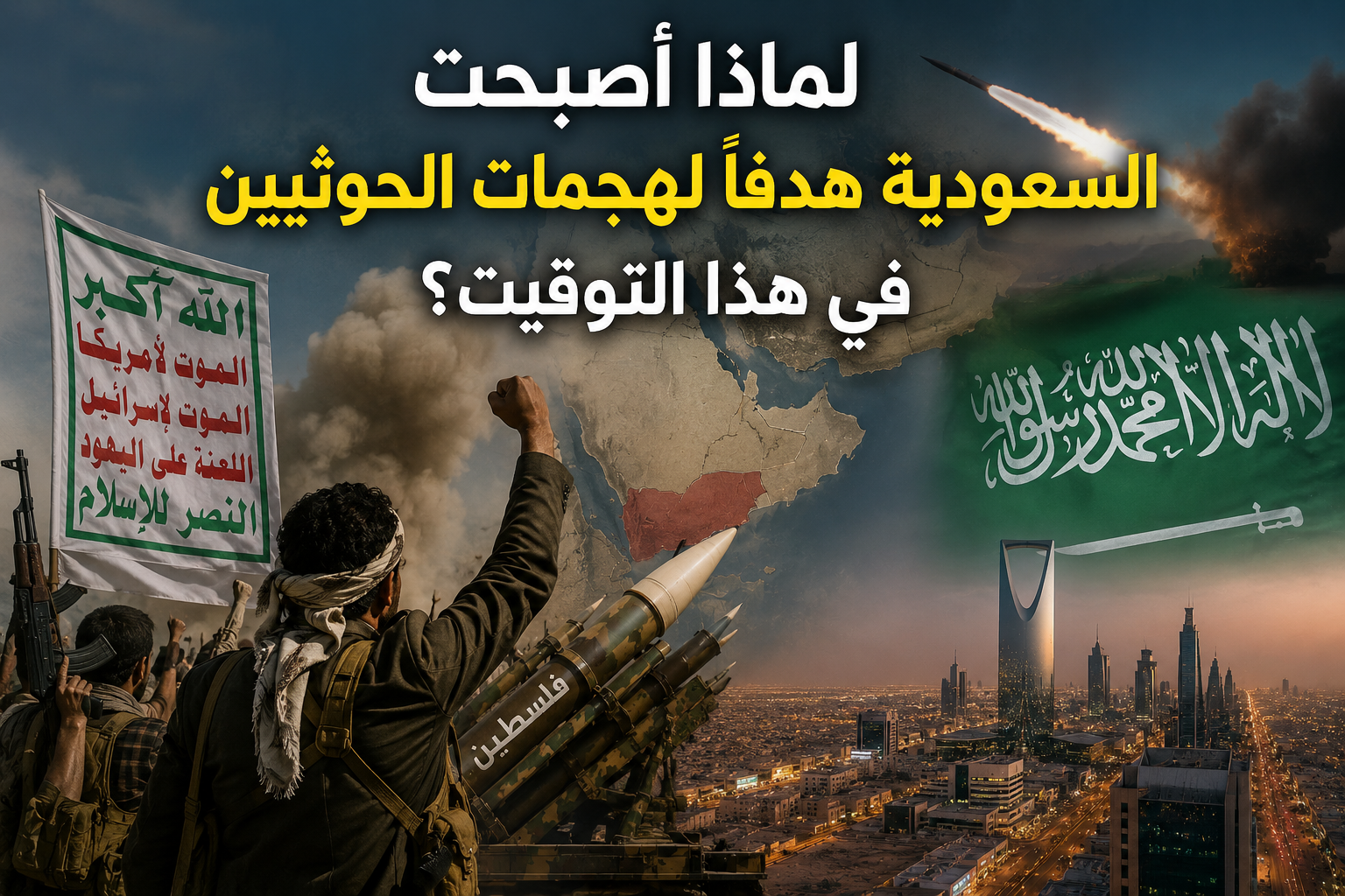 لماذا أصبحت السعودية هدفاً لهجمات الحوثيين في هذا التوقيت؟