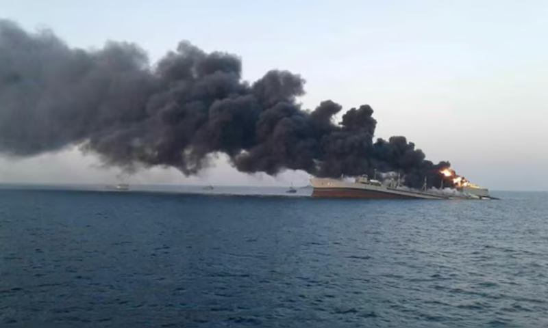 سفينة تتعرض لمقذوف في مضيق هرمز وإصابة أحد أفراد طاقمها
