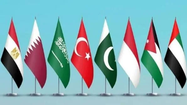 8 دول تدين رفض إسرائيل خارطة طريق السلام في غزة وتؤكد حل الدولتين