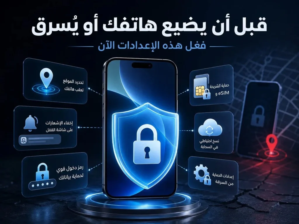 قبل أن يضيع هاتفك أو يُسرق.. فعّل هذه الإعدادات لحماية بياناتك