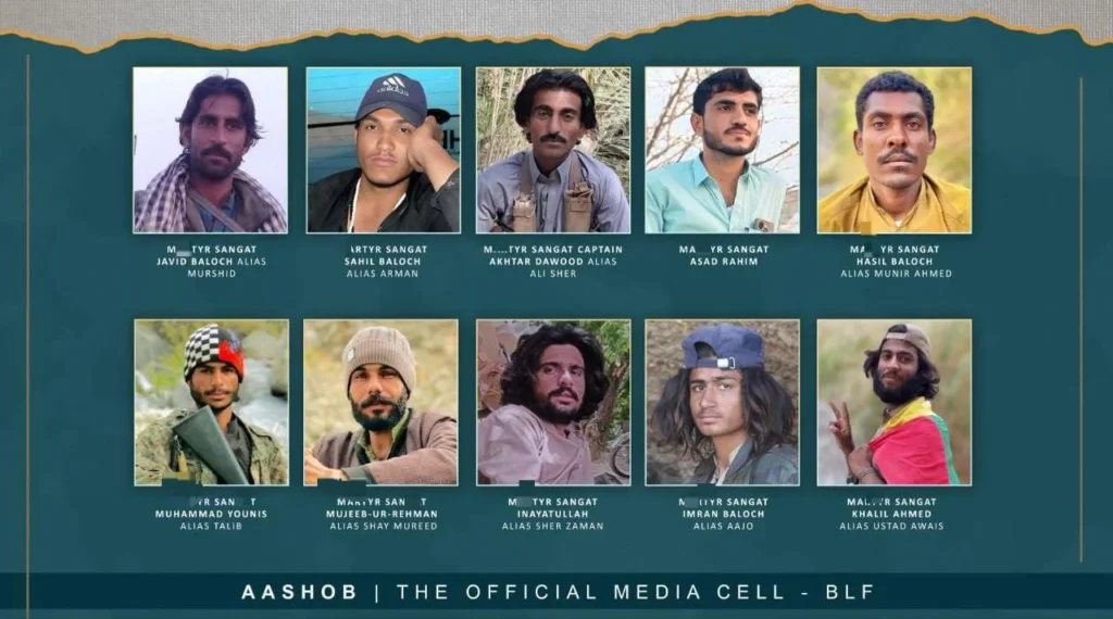 مقتل 10 من عناصر بي إل إف في بلوشستان | 10 BLF Members Killed in Balochistan